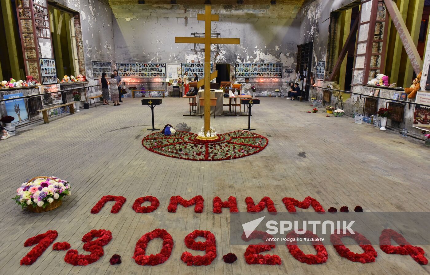 Russia Beslan School Siege Anniversary