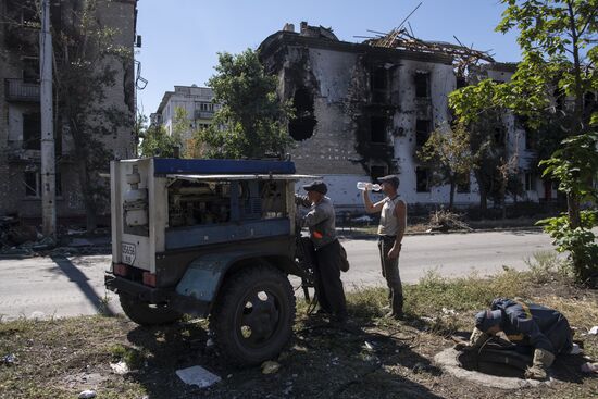 LPR Russia Ukraine Military Operation Daily