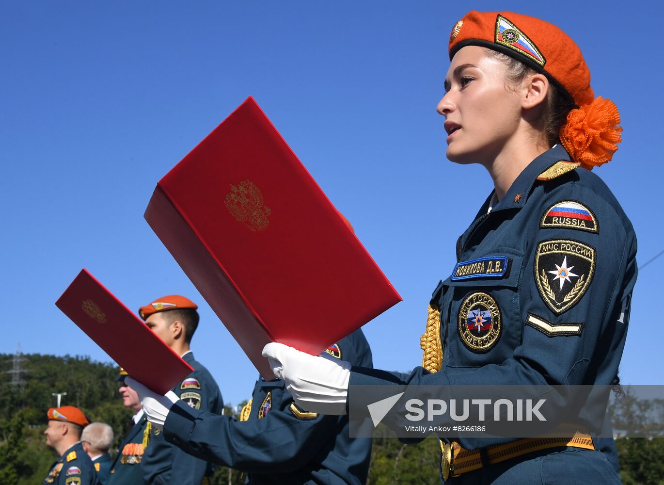 Russia Emergencies Ministry Cadets Oath Taking
