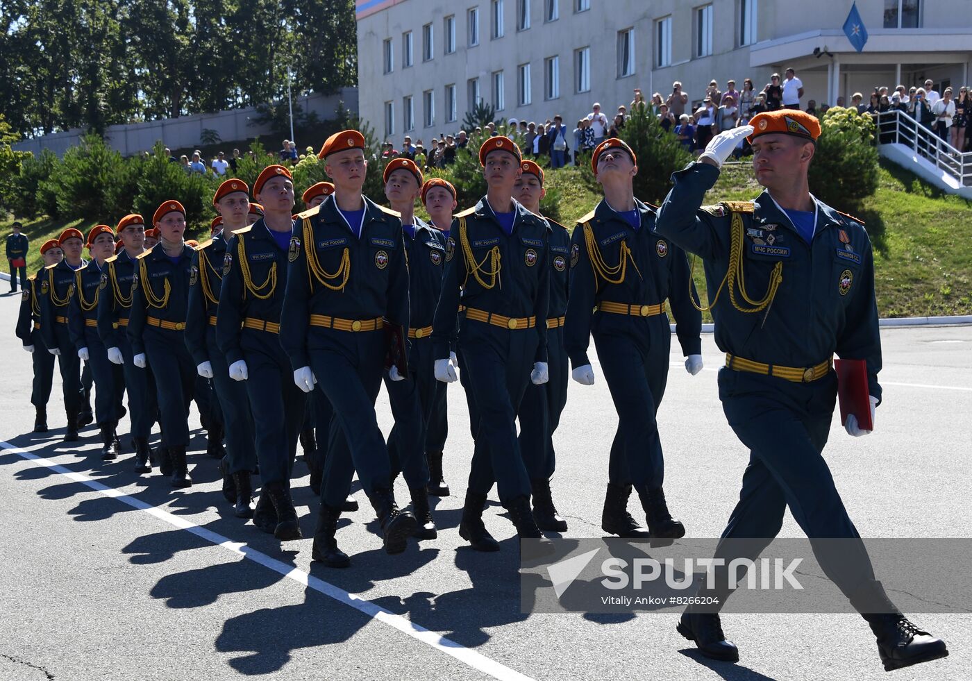 Russia Emergencies Ministry Cadets Oath Taking