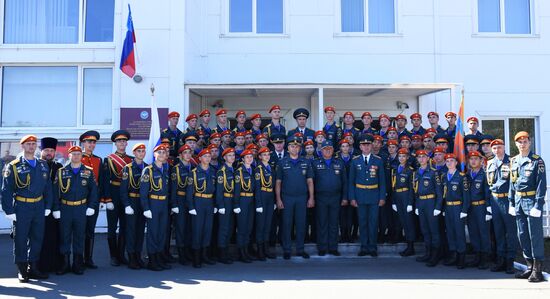 Russia Emergencies Ministry Cadets Oath Taking