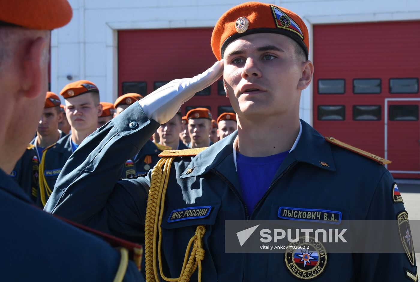 Russia Emergencies Ministry Cadets Oath Taking