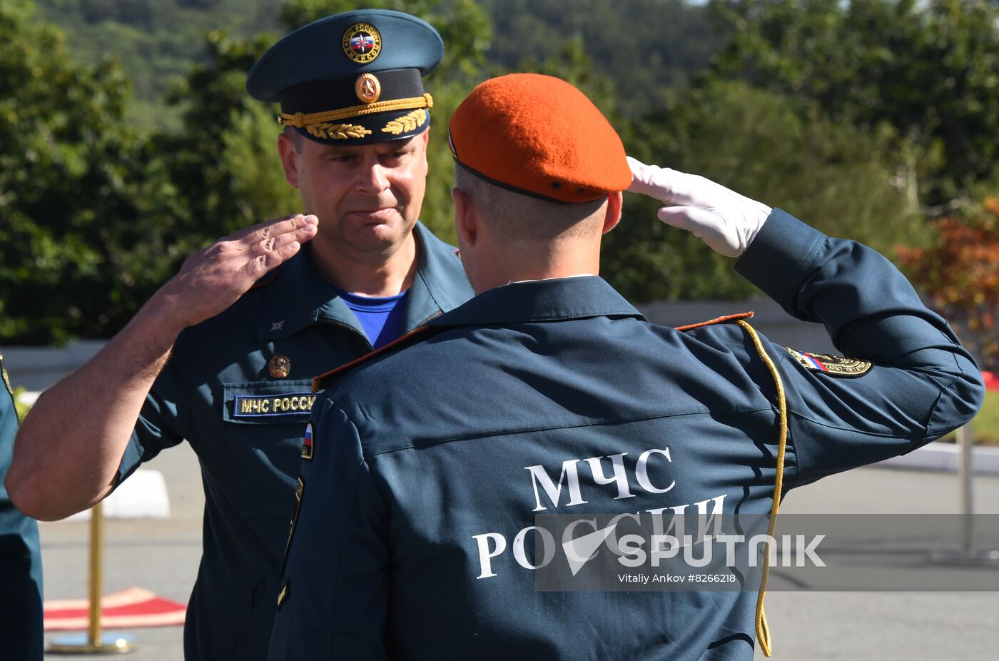 Russia Emergencies Ministry Cadets Oath Taking