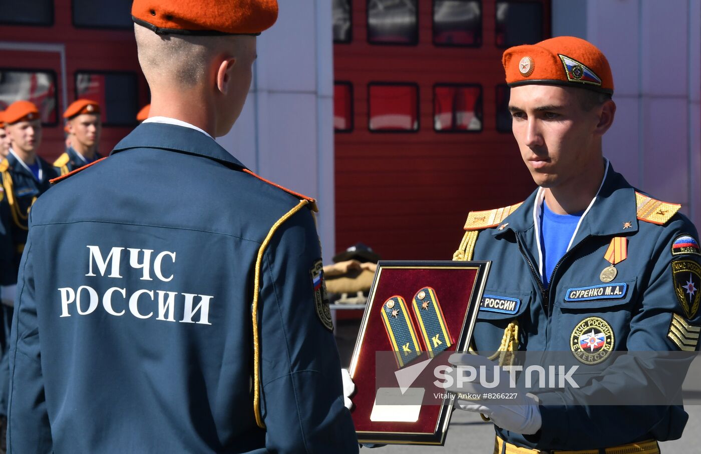 Russia Emergencies Ministry Cadets Oath Taking