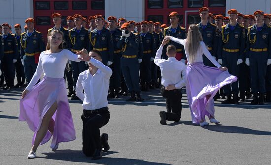 Russia Emergencies Ministry Cadets Oath Taking