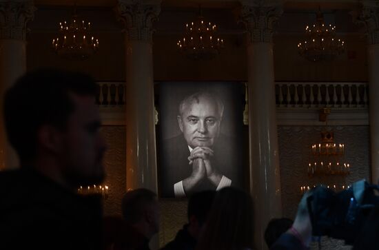 Russia Gorbachev Death
