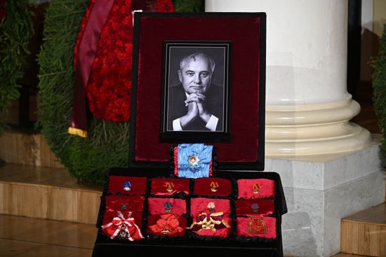 Russia Gorbachev Death