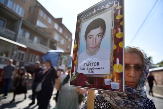 Russia Beslan School Siege Anniversary