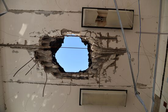 Ukraine Russia Military Operation Shelling