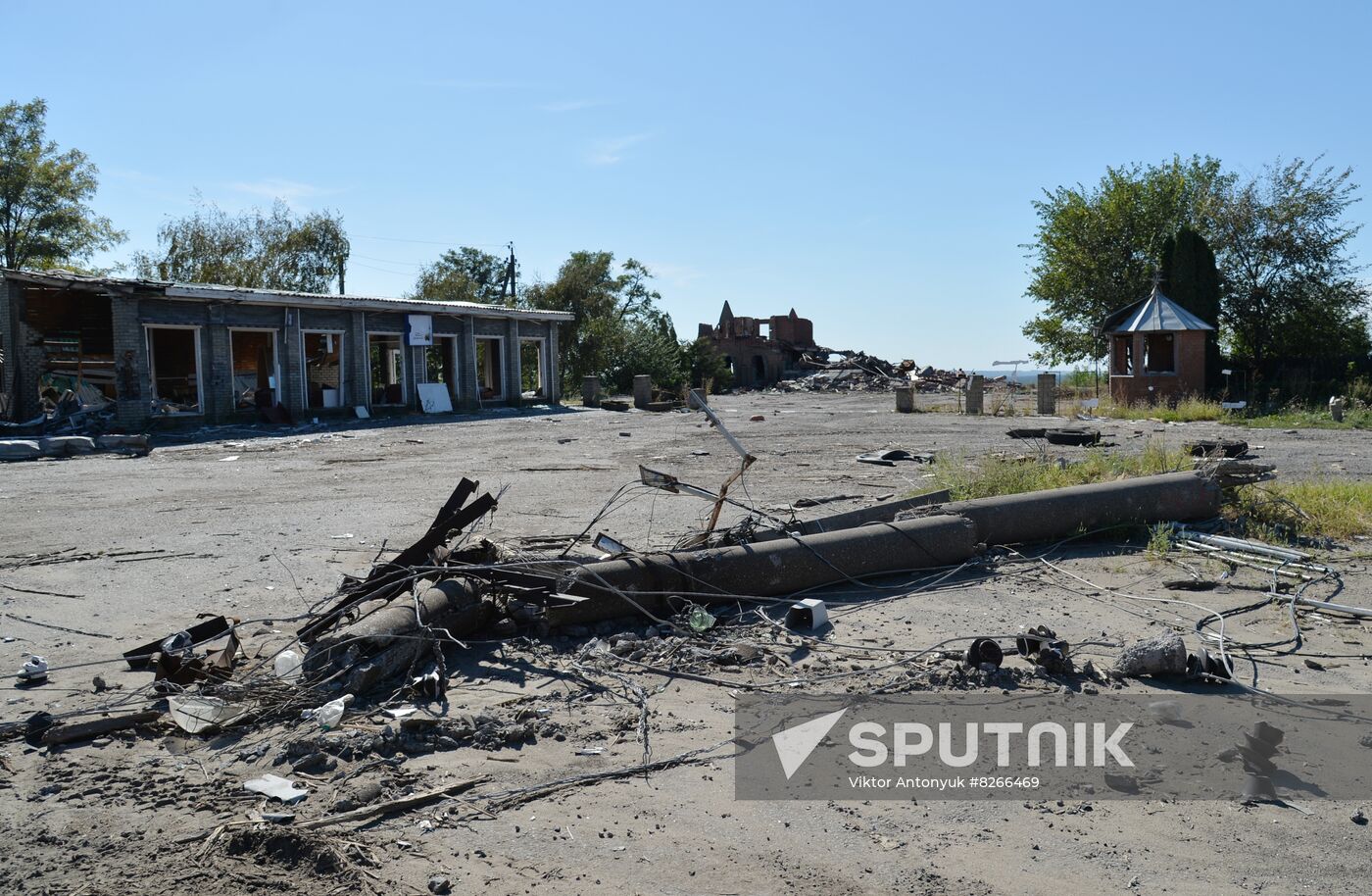 Ukraine Russia Military Operation Shelling