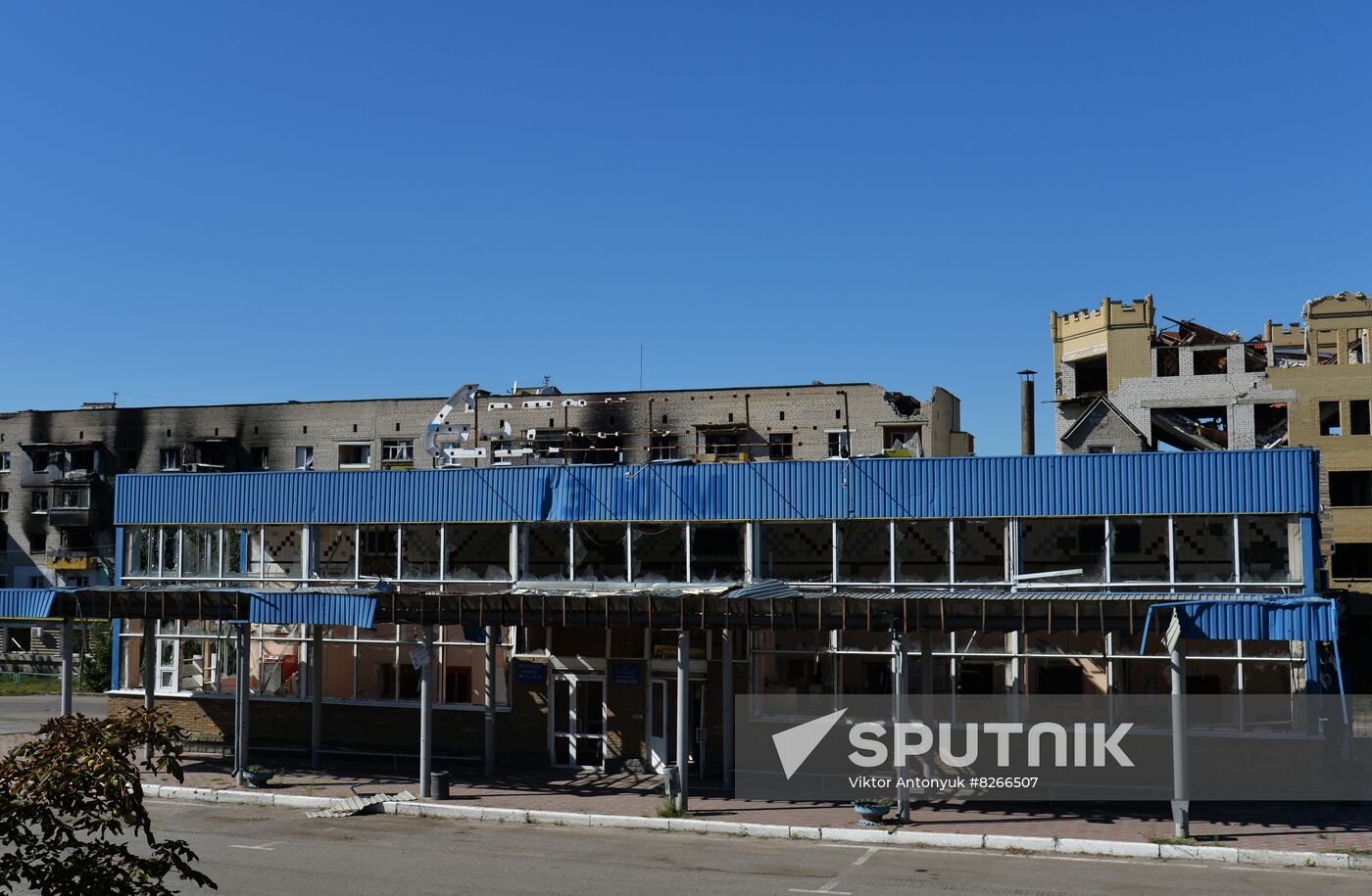 Ukraine Russia Military Operation Shelling