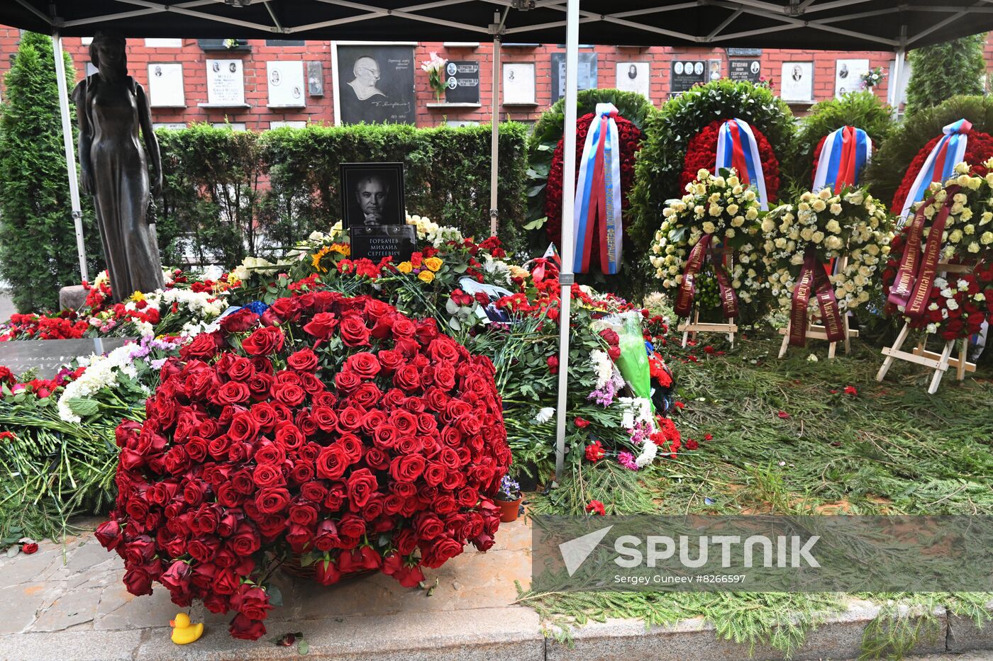 Russia Gorbachev Death