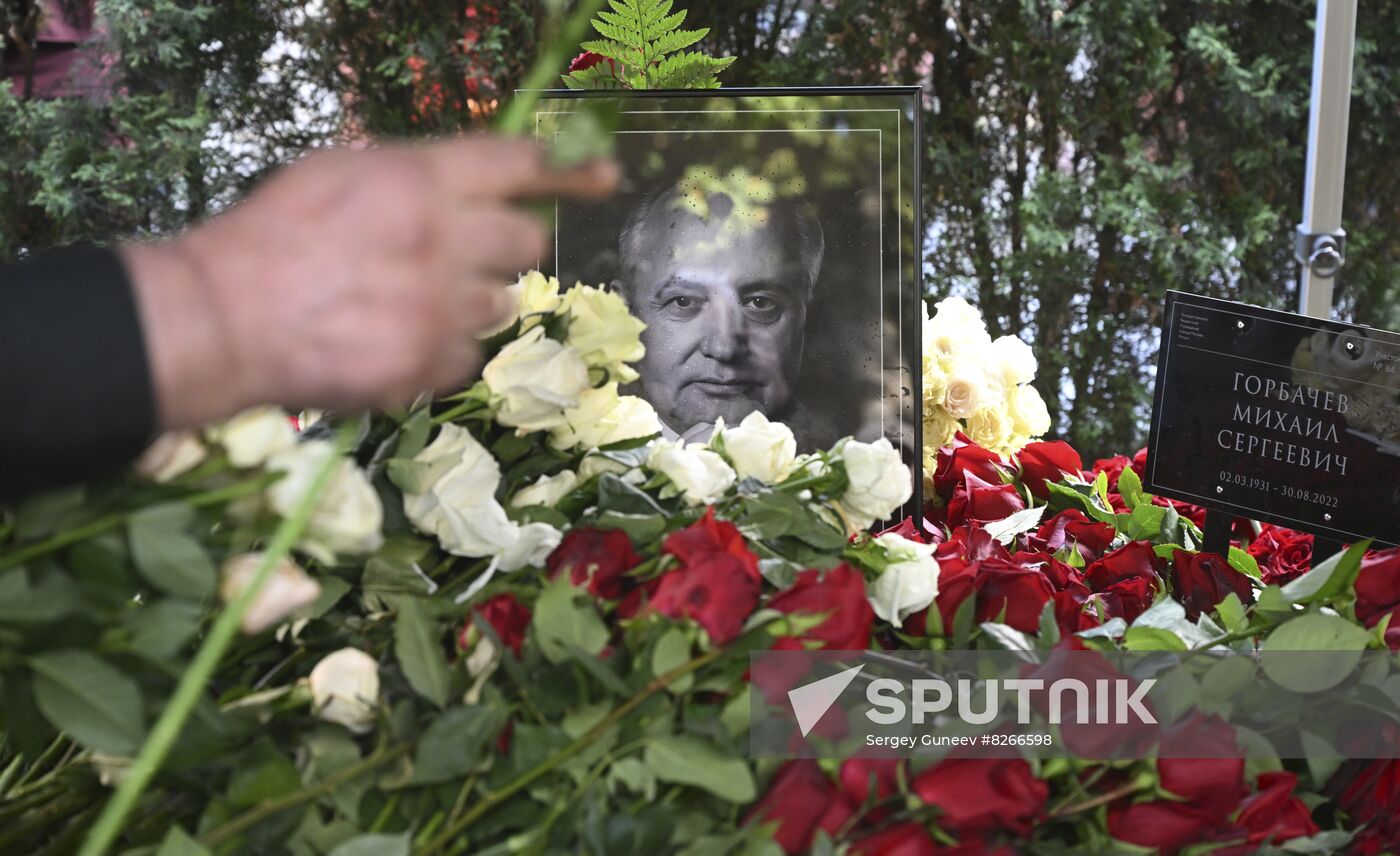 Russia Gorbachev Death