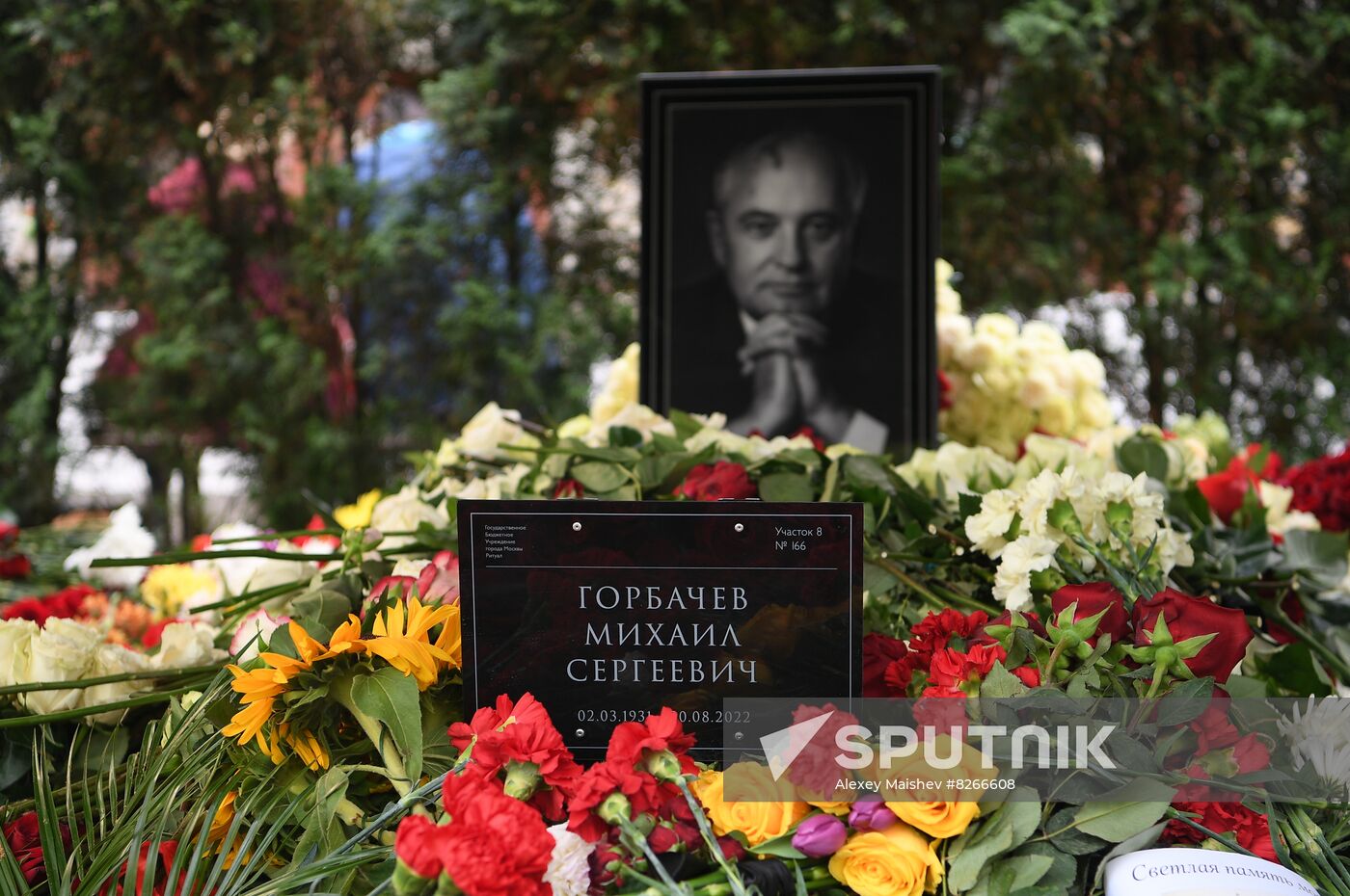 Russia Gorbachev Death