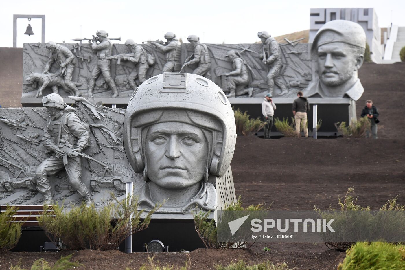 DPR Russia Ukraine Military Operation Memorial Restoration