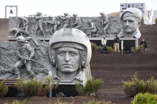 DPR Russia Ukraine Military Operation Memorial Restoration