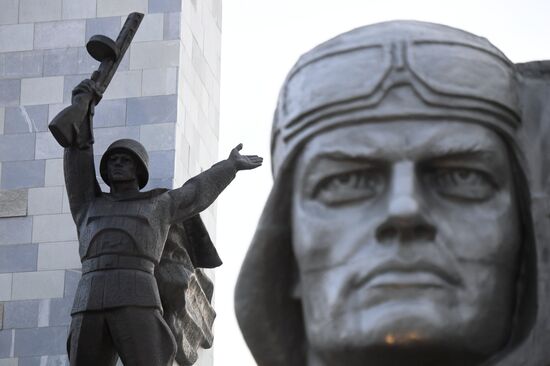 DPR Russia Ukraine Military Operation Memorial Restoration