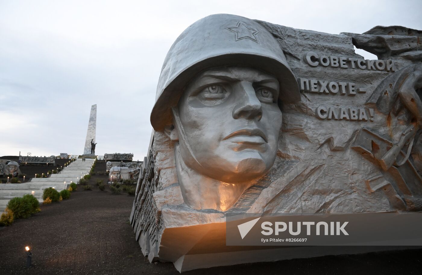 DPR Russia Ukraine Military Operation Memorial Restoration