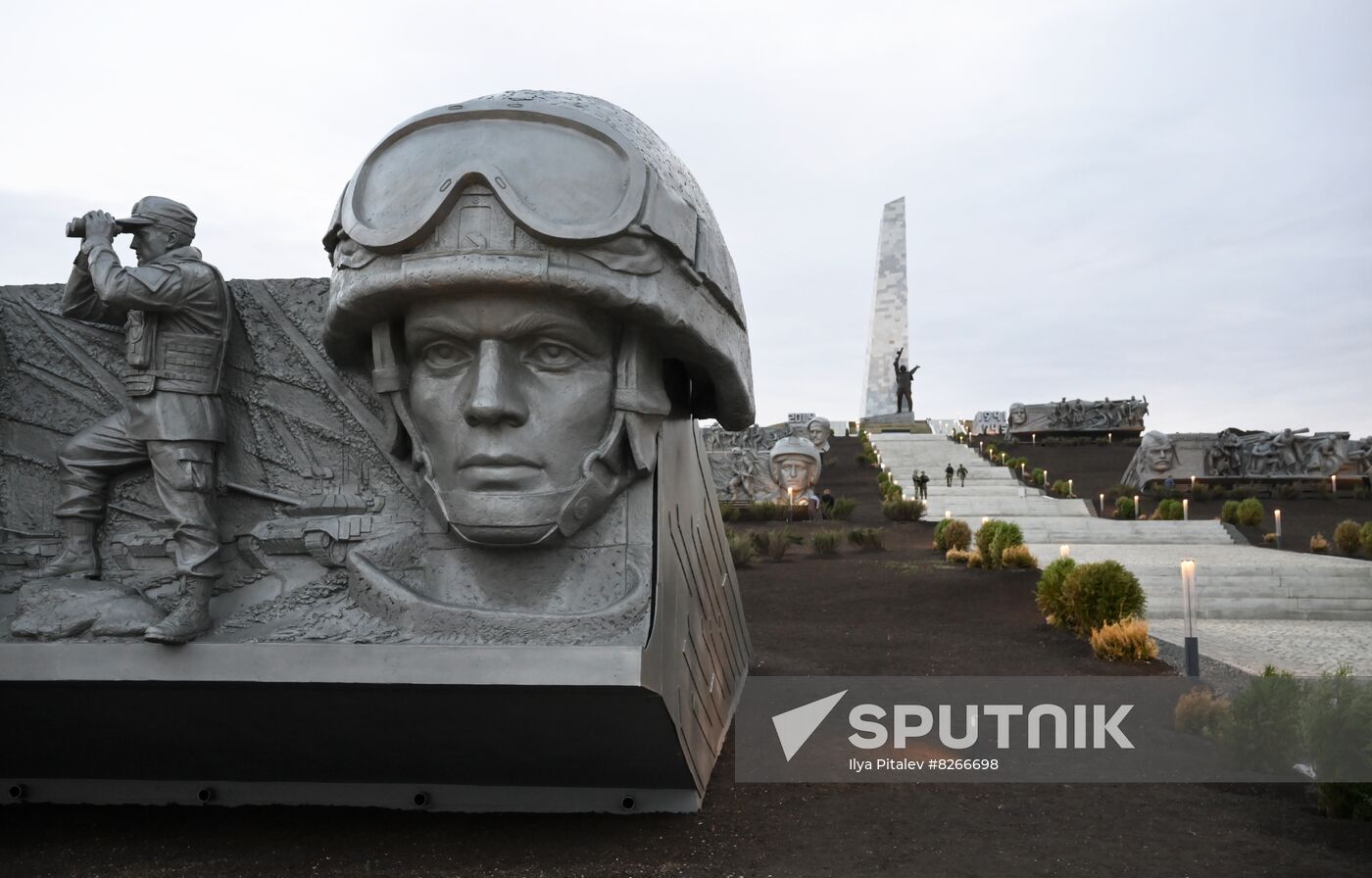 DPR Russia Ukraine Military Operation Memorial Restoration