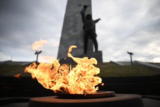 DPR Russia Ukraine Military Operation Memorial Restoration