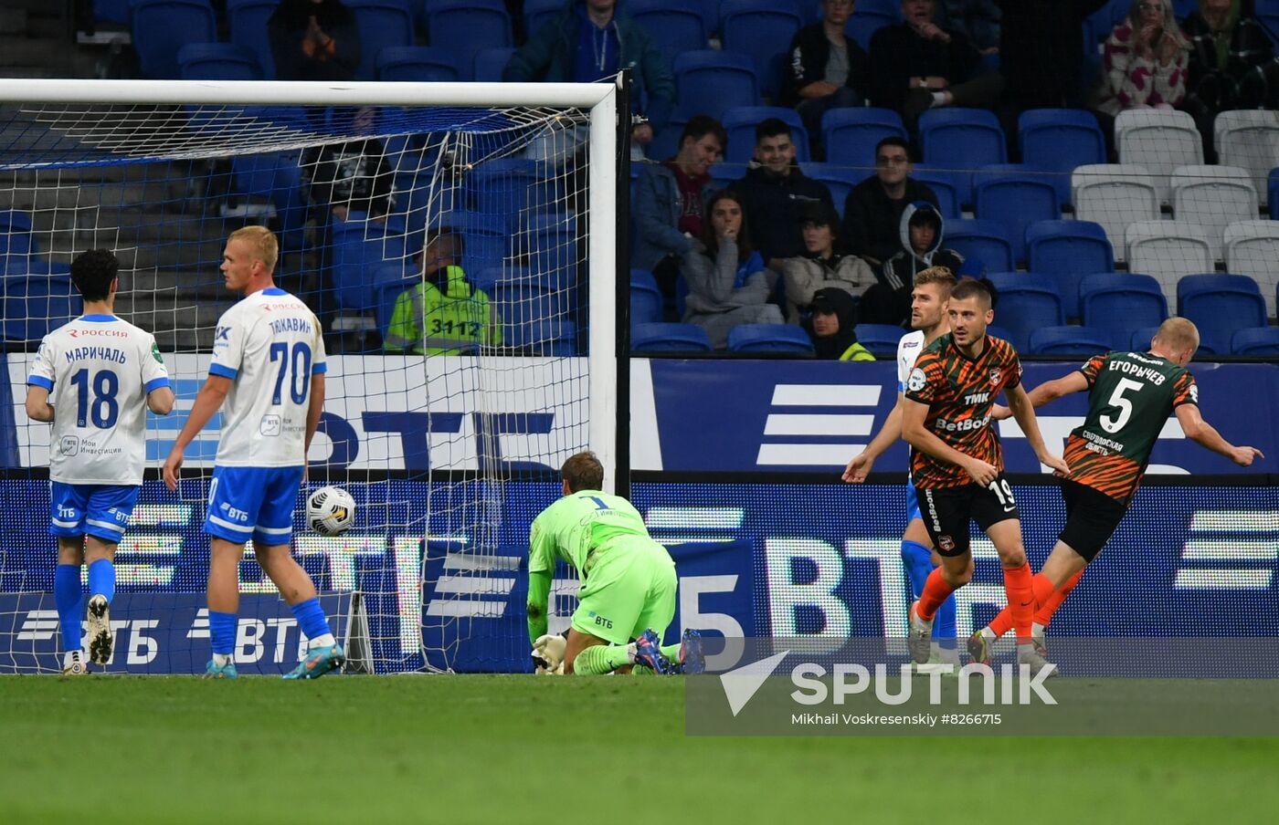 Russia Soccer Premier-League Dynamo - Ural