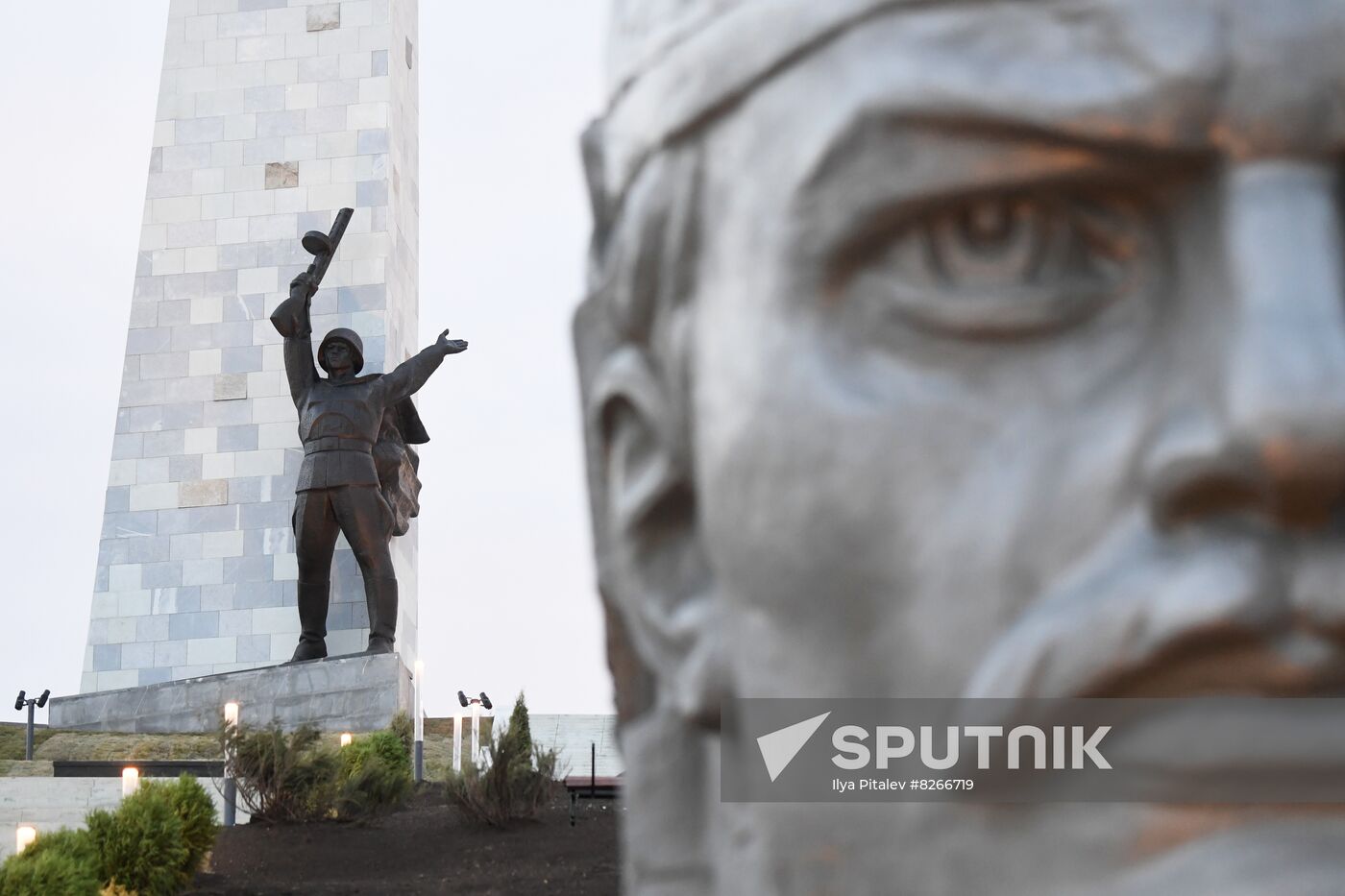 DPR Russia Ukraine Military Operation Memorial Restoration