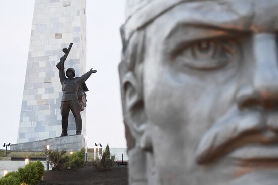 DPR Russia Ukraine Military Operation Memorial Restoration