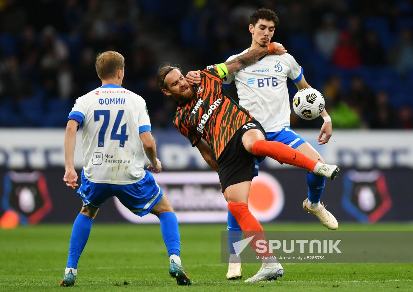 Russia Soccer Premier-League Dynamo - Ural