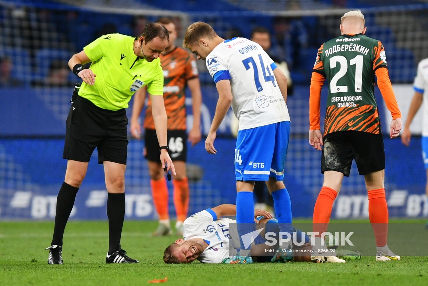 Russia Soccer Premier-League Dynamo - Ural