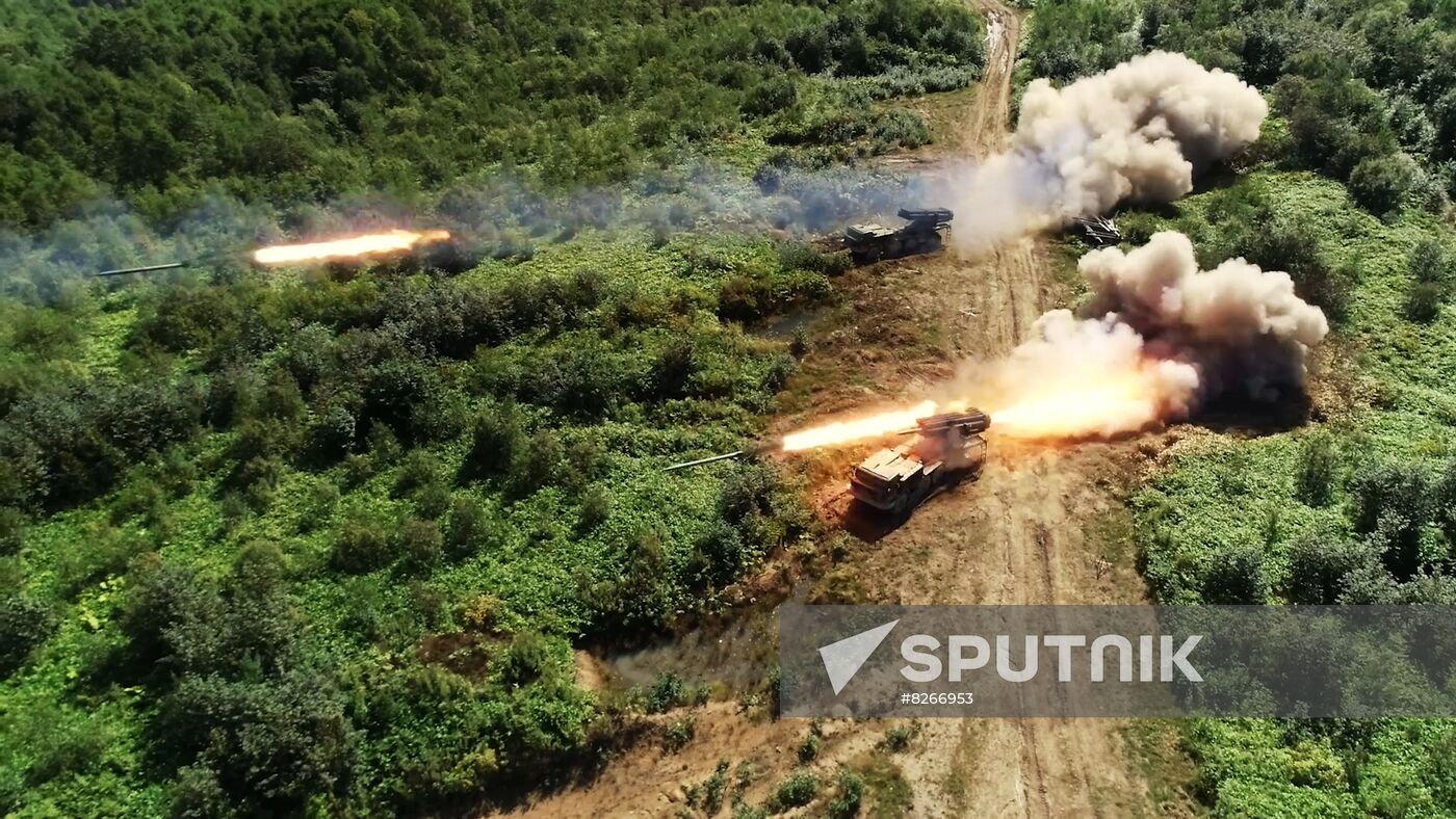 Russia Defence Strategic Drills