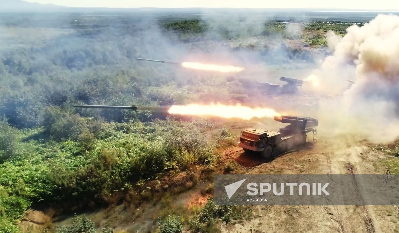 Russia Defence Strategic Drills