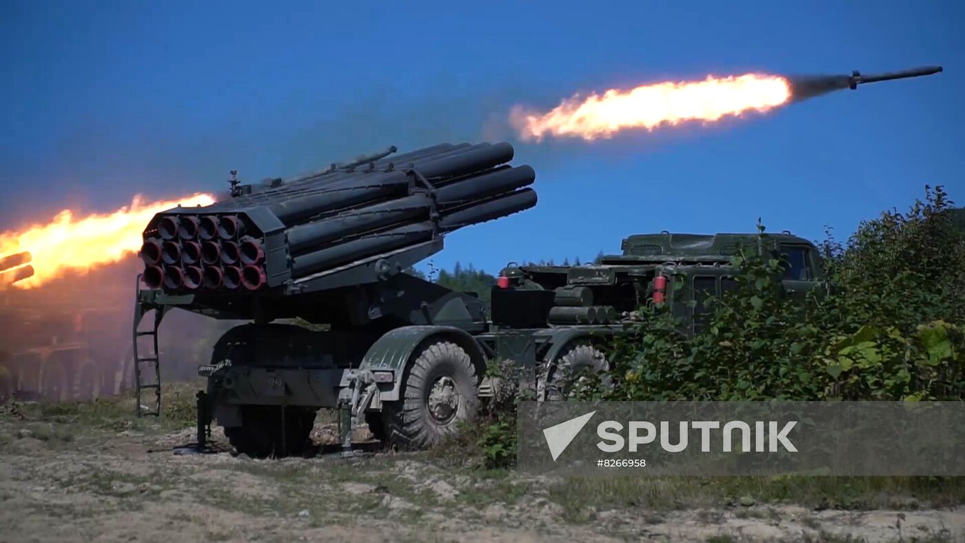 Russia Defence Strategic Drills