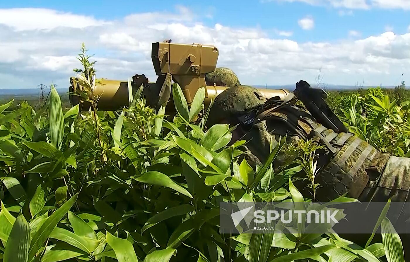 Russia Defence Strategic Drills