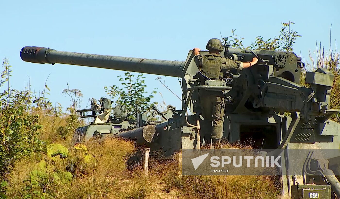 Russia Defence Strategic Drills