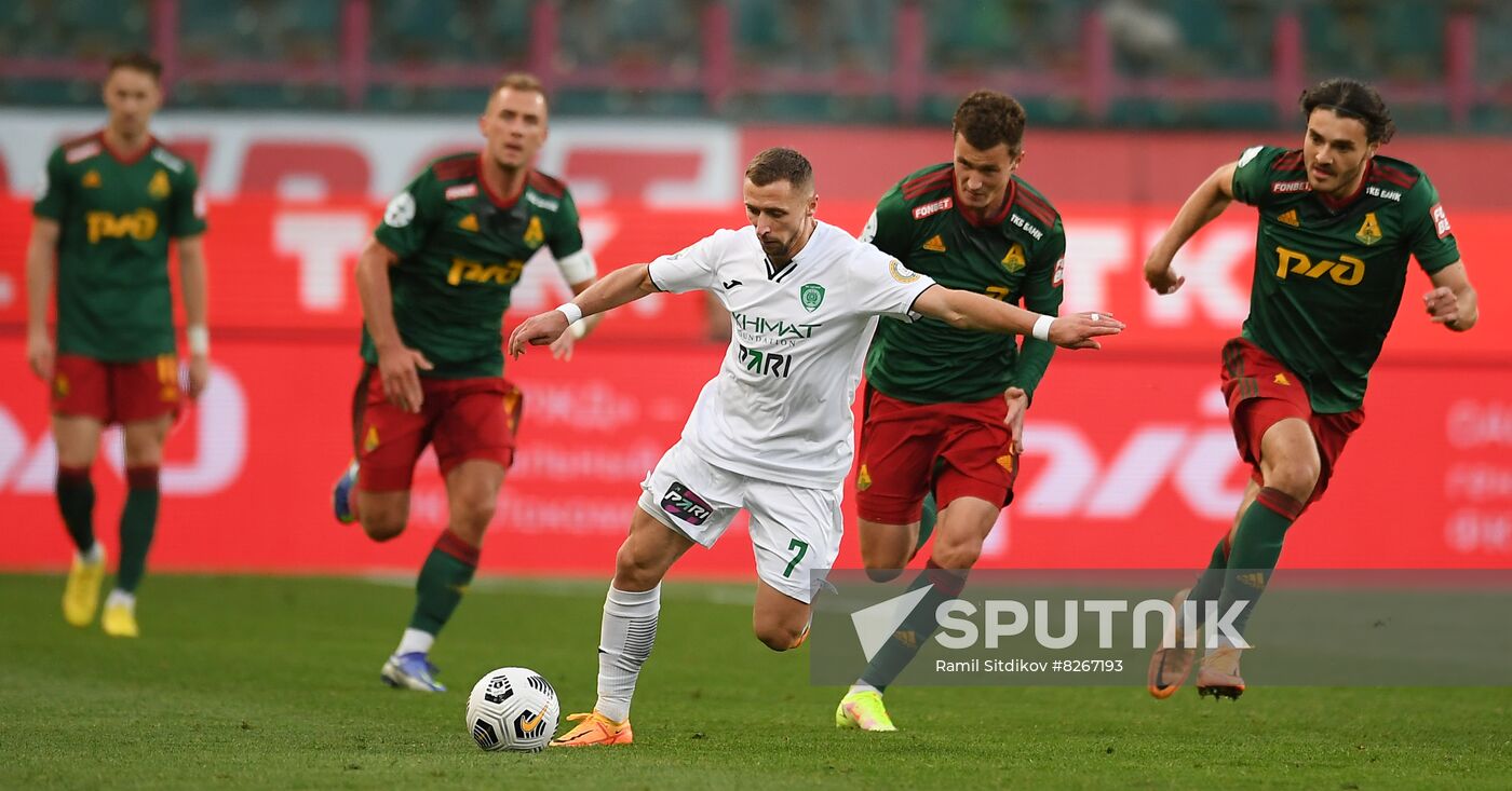 Russia Soccer Premier-League Lokomotiv - Akhmat