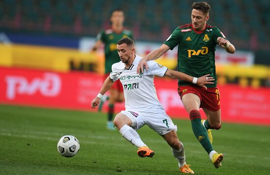 Russia Soccer Premier-League Lokomotiv - Akhmat