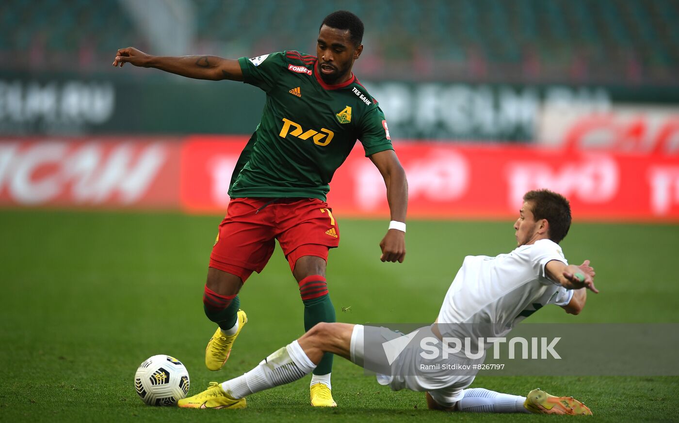 Russia Soccer Premier-League Lokomotiv - Akhmat