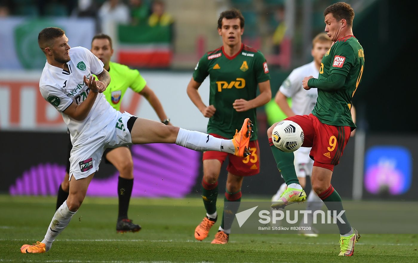Russia Soccer Premier-League Lokomotiv - Akhmat