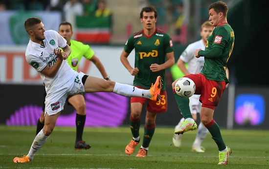 Russia Soccer Premier-League Lokomotiv - Akhmat