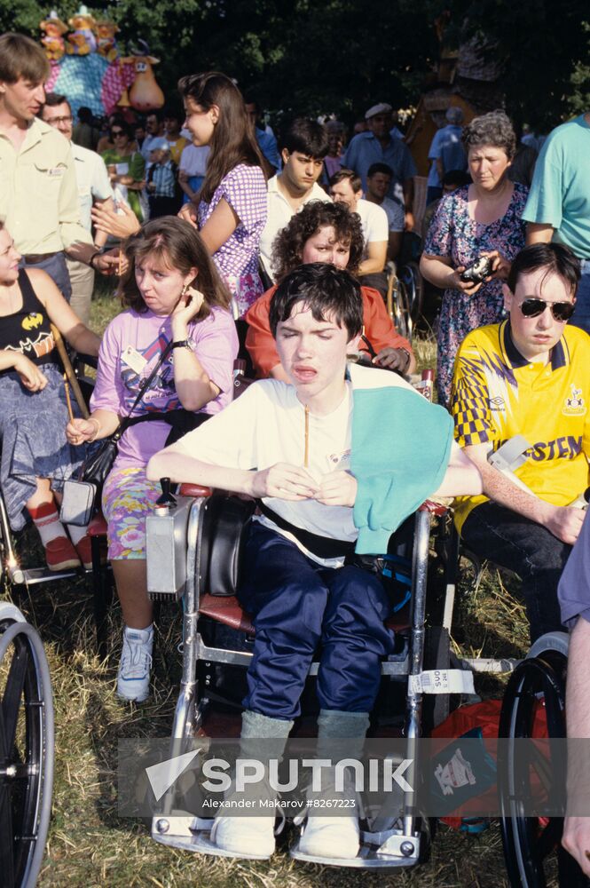 1st International Disabled Youth Festival in Moscow