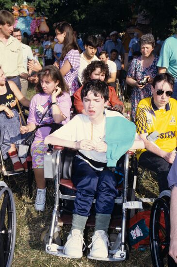 1st International Disabled Youth Festival in Moscow