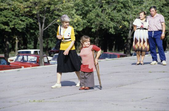 1st International Disabled Youth Festival in Moscow