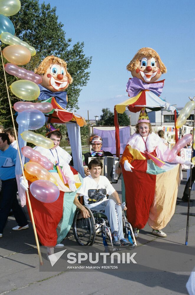 First International Festival of Young People with Disabilities in Moscow