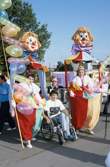 First International Festival of Young People with Disabilities in Moscow