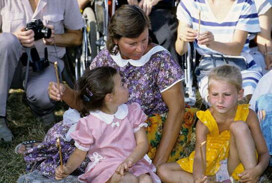 First International Festival of Young People with Disabilities in Moscow