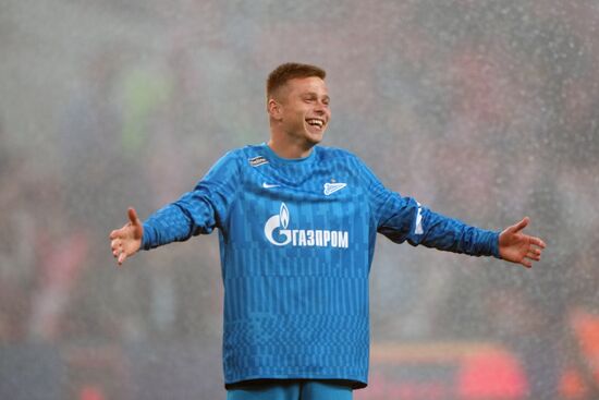 Russia Soccer Premier-League Spartak - Zenit