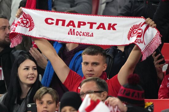 Russia Soccer Premier-League Spartak - Zenit