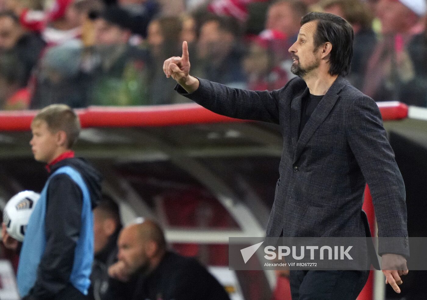 Russia Soccer Premier-League Spartak - Zenit