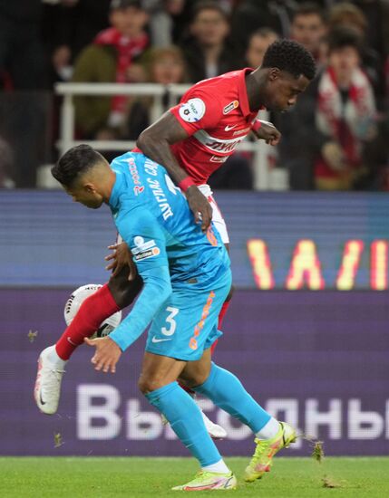 Russia Soccer Premier-League Spartak - Zenit