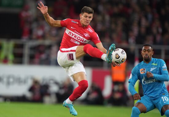 Russia Soccer Premier-League Spartak - Zenit
